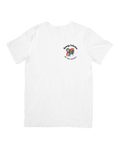 QC Signature  White Tee | 100% Cotton